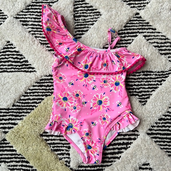 Gently Used Tommy Bahama Swimsuit with Hat - Picture 2 of 4
